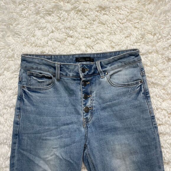 Prana Raw Hem Skinny Jean Lighter Wash - Picture 2 of 6